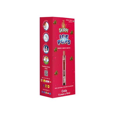 Skippi Ice Pops Cola Flavor Skippi Natural Ice Pop